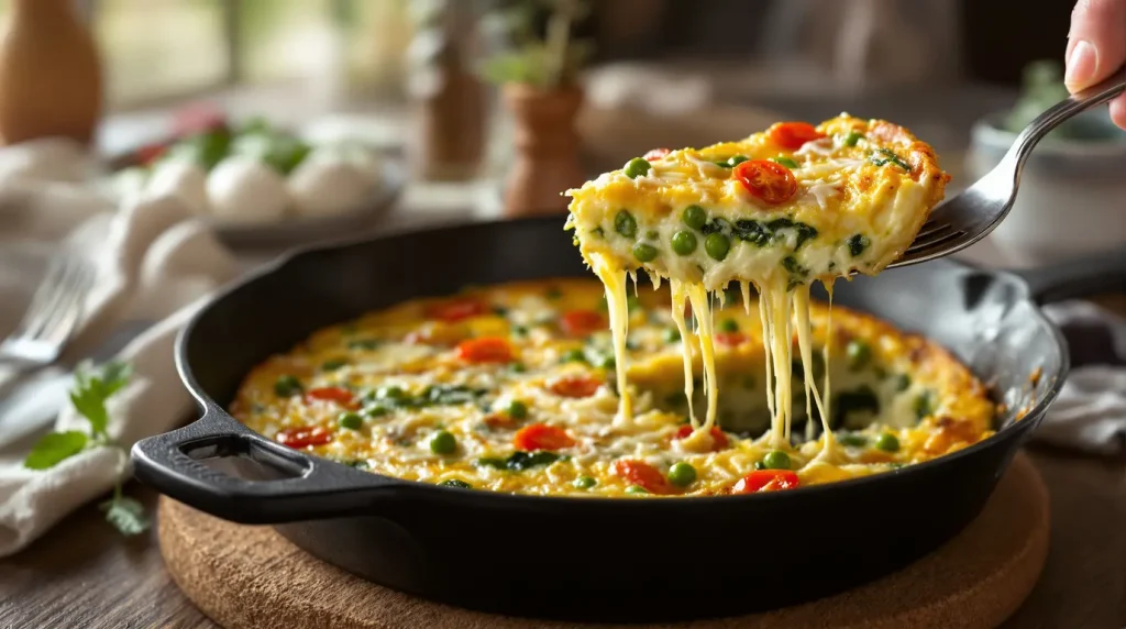 « Je la sers du petit-déj au dîner » : cette recette italienne ultra-moelleuse aux légumes rend ma famille accro