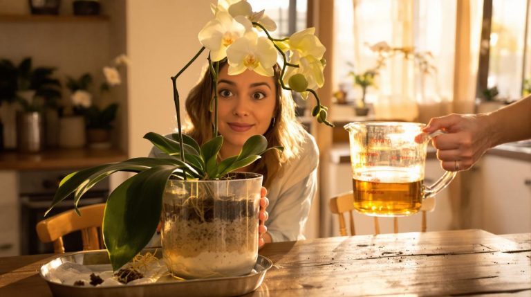 Orchidée : obtenez une floraison spectaculaire très rapide grâce à une simple pomme de terre